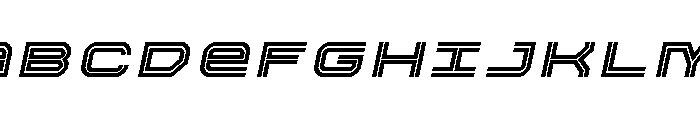 Gran Torino Title Italic Font UPPERCASE