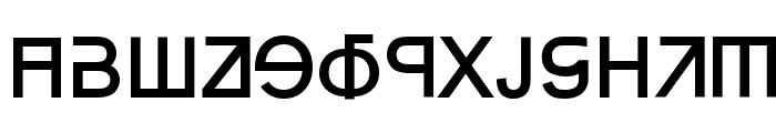 Grand Alphabet [Arial] Font UPPERCASE