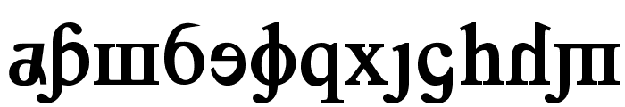 Grand Alphabet [Times New Roman] Font LOWERCASE