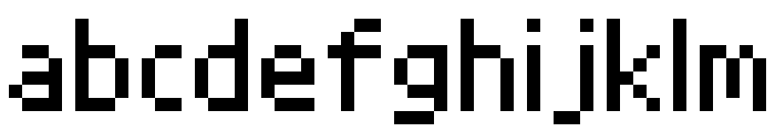 Grand9K Pixel Regular Font LOWERCASE