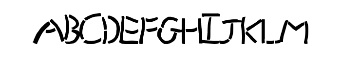 GrandStencil Font LOWERCASE