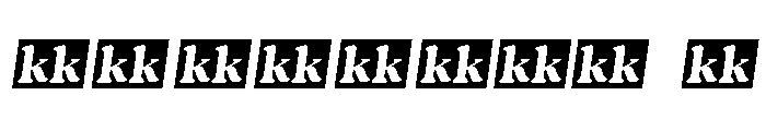 GrandeItalic Font OTHER CHARS