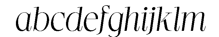 GrandeItalic FONT