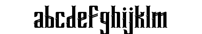Grandeven-Regular Font LOWERCASE