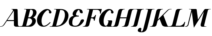 Grandline Italic free for perso Italic Font UPPERCASE