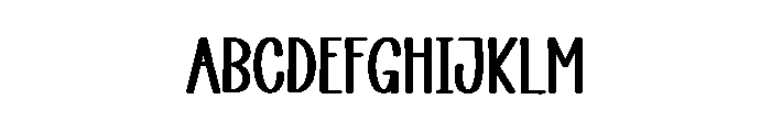 Grandma1 Font UPPERCASE