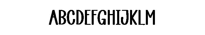 Grandma1 Font LOWERCASE