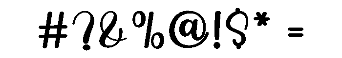 Grandmas Font OTHER CHARS