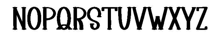 Grandmas Font UPPERCASE