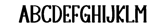 Grandmas Font LOWERCASE