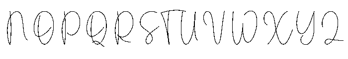 Grandpa1 Font UPPERCASE