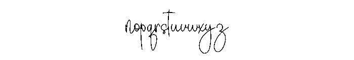 Grandpa1 Font LOWERCASE