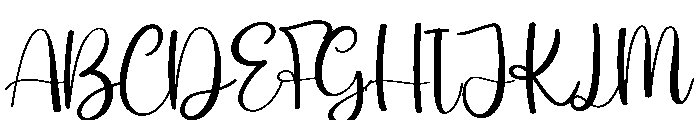 Grandpa Font UPPERCASE