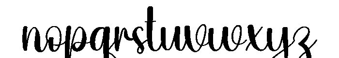 Grandpa Font LOWERCASE