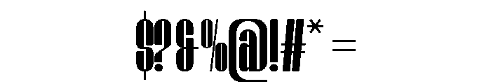Granetha Demo Font OTHER CHARS
