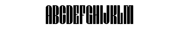 Granetha Demo Font UPPERCASE