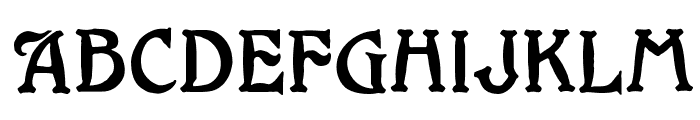 Grange Font UPPERCASE