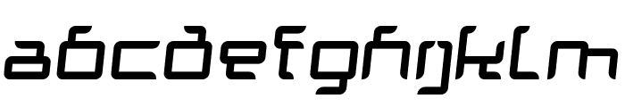 Granolae Regular Italic Font LOWERCASE
