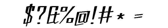 Granténa Wide Font OTHER CHARS