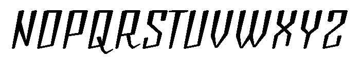 Granténa Wide Font UPPERCASE