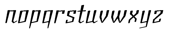 Granténa Wide Font LOWERCASE