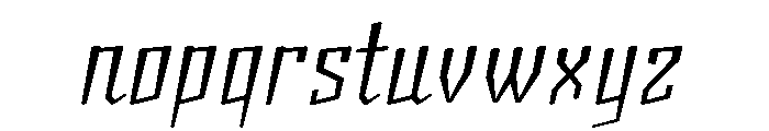 Granténa Font LOWERCASE