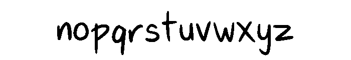 Grapefruit Regular Font LOWERCASE
