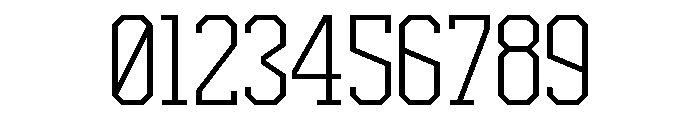 Graph Thin Font OTHER CHARS