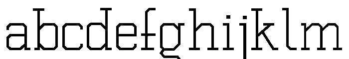 Graph Thin FONT