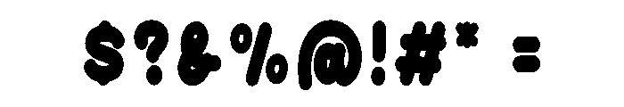 Graphic Font OTHER CHARS
