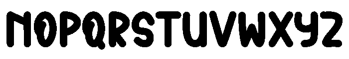Graphic Font UPPERCASE