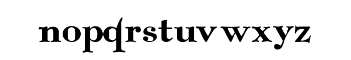 GraphicLight Font LOWERCASE