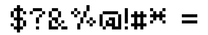GraphicPixel Font OTHER CHARS