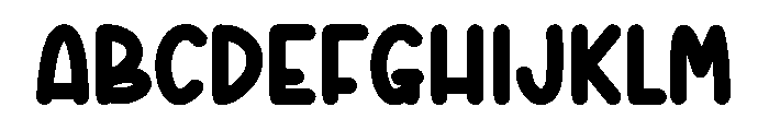 Graphic Font LOWERCASE