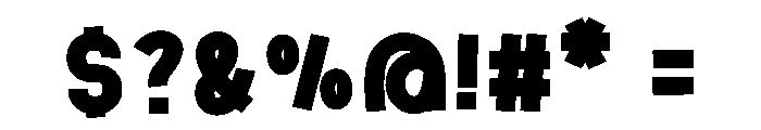 Graphics1 Font OTHER CHARS