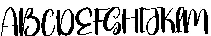Graphics Font UPPERCASE