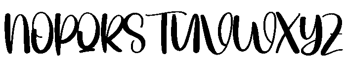 Graphics Font UPPERCASE