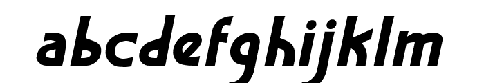 Graphisme Italic Font LOWERCASE