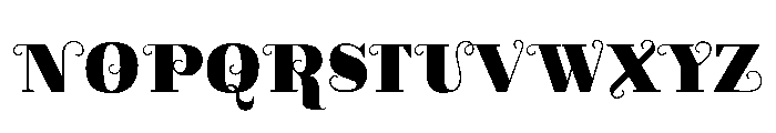 GraraxRegular Font UPPERCASE