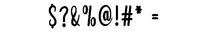 Grateful1 Font OTHER CHARS