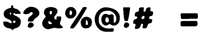 Gratis Neue Font OTHER CHARS