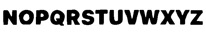Gratis Neue Font UPPERCASE