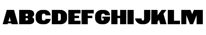 Grave Presse Extra Bold Font UPPERCASE
