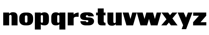 Grave Presse Extra Bold Font LOWERCASE
