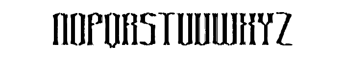 Graveyard BRK Font UPPERCASE