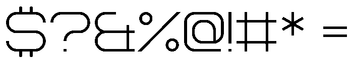 Gravidaz Font OTHER CHARS