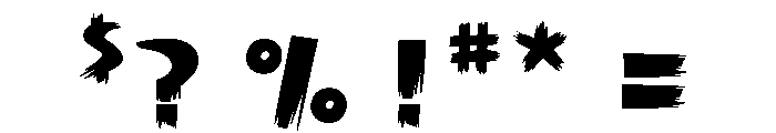 Gravityi is Optional Font OTHER CHARS