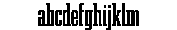 Gravtrac Bold Compressed FONT