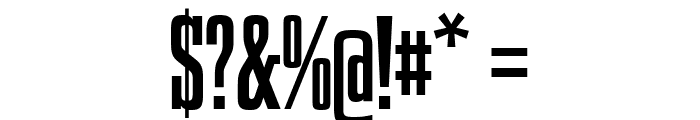 GravtracCpRg-Bold Font OTHER CHARS