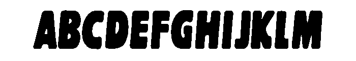 Gravy Train Font UPPERCASE